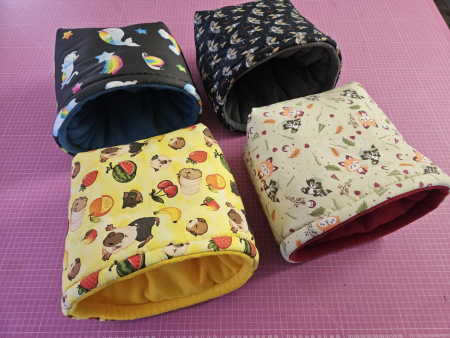 Preview: Kuschelsack groß "Zufällige Stoffauswahl"